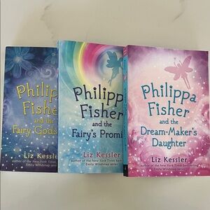 Philippa Fisher Book Set by Liz Kessler - books 1,2& 3